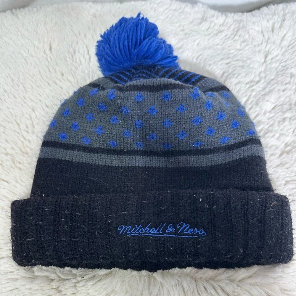 Mitchell and Ness Golden State Warriers Winter Hats‎ Beanie